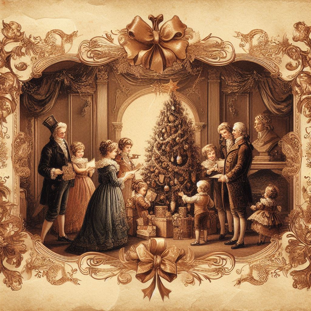 18th century christmas traditions in america